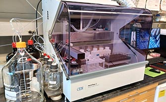 The CEM Multipep 2 Parallel Peptide Synthesizer