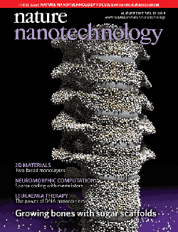 Nature Nanotechnology journal cover