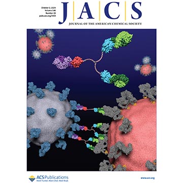 A cover image for the Journal of the American Chemical Society