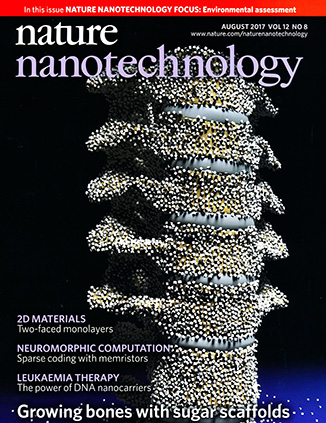 Nature Nanotechnology journal cover